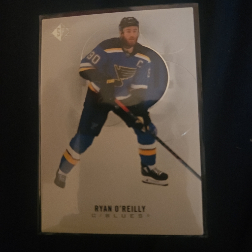 2020-21 Upper Deck SP Hockey Base #8 Ryan O'Reilly - St. Louis Blues